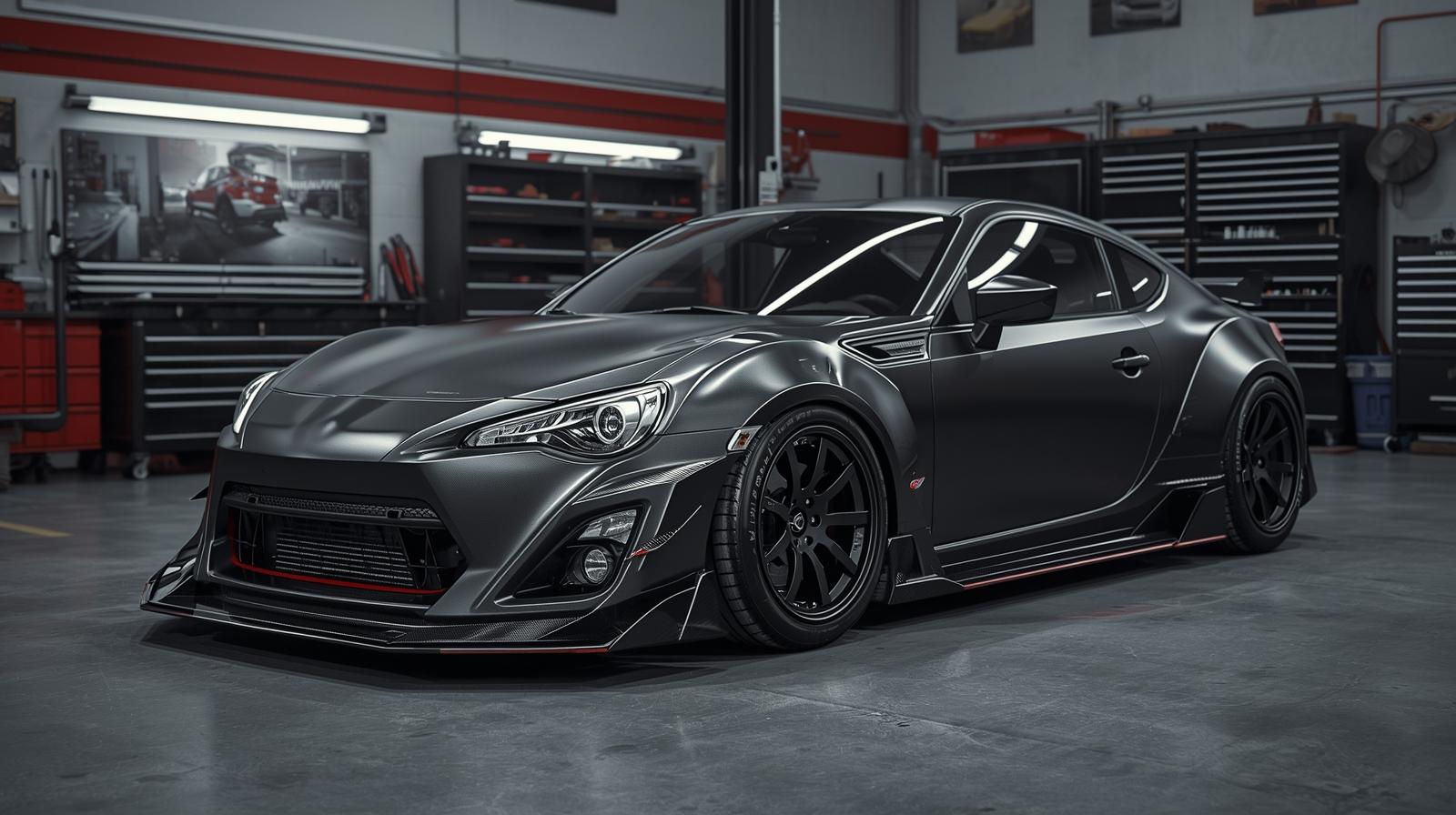 Custom Modified Sports Car